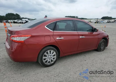 2015 Nissan Sentra S z USA, uszkodzony, nr VIN 3N1AB7AP5FY253044